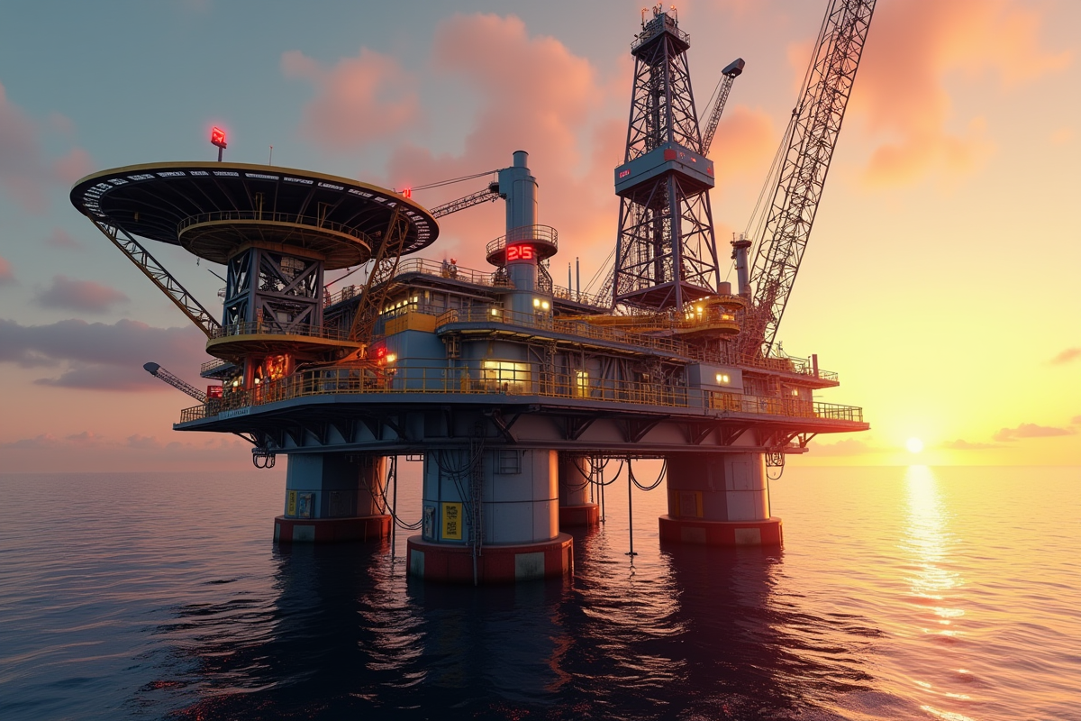 plateforme pétrolière