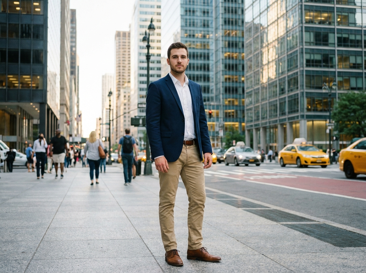 Homme en ville prêt pour le freelance en 2026