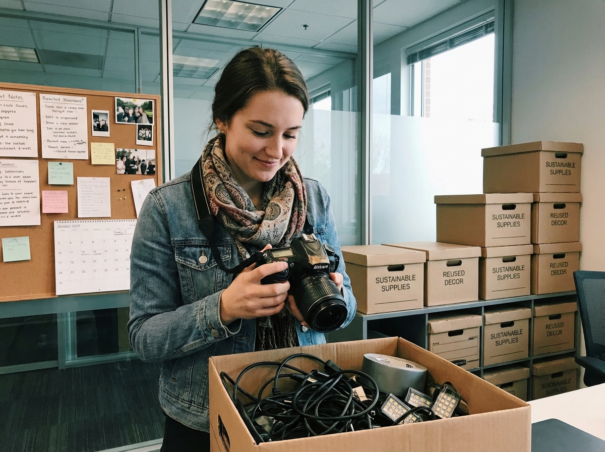 Jeune organisatrice d