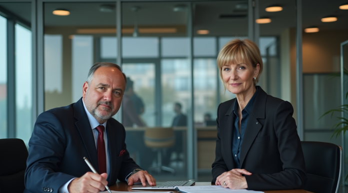 Responsabilité de l’employeur : comprendre les implications légales Professionnels en réunion dans un bureau moderne